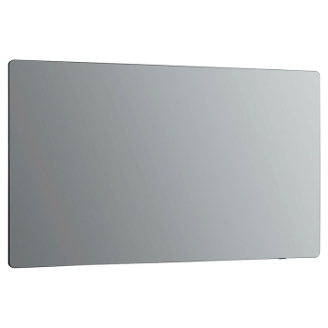 Oxygen Lighting Compact 36" x 24" LED Lighted Mirror - CCT Selectable - 120V - Black