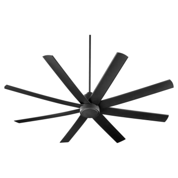 Oxygen Lighting Cosmo 70" Ceiling Fan - 120V - Black