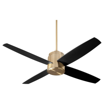 Oxygen Lighting Oslo 52" Ceiling Fan - 120V - Aged Brass