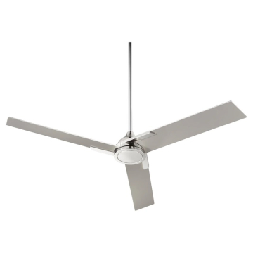 Oxygen Lighting Coda 56" Ceiling Fan - 120V - Polished Nickel