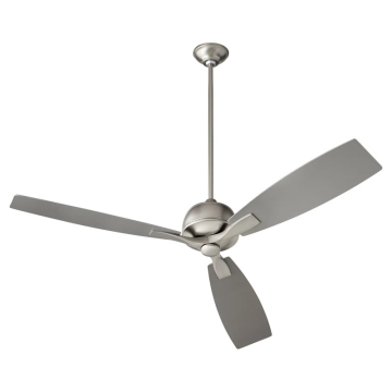Oxygen Lighting Juno 60" Ceiling Fan - 120V - Satin Nickel