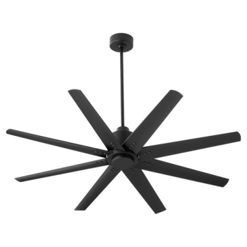 Oxygen Lighting Fleet 56" Ceiling Fan - 120V - Black