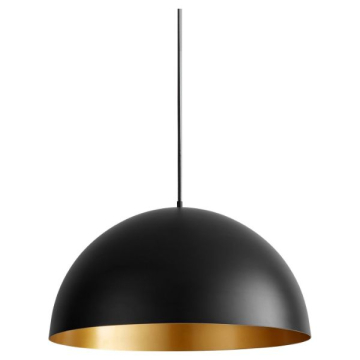 Oxygen Lighting Lucci 23" LED Pendant - 3000K - 120V - Black / Industrial Brass
