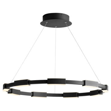 Oxygen Lighting Dieter 32" LED Pendant - 3000K - 120V - Black