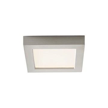 Oxygen Lighting Altair 5" LED Flush Mount - 3000K - 120V - Satin Nickel