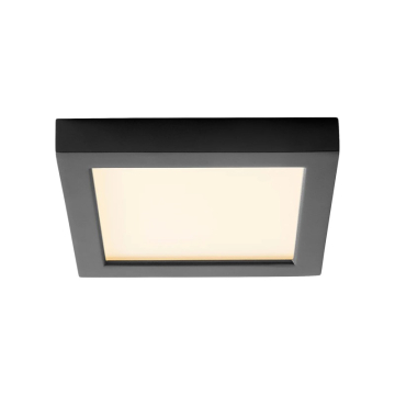 Oxygen Lighting Altair 7" LED Flush Mount - 3000K - 120V - Black