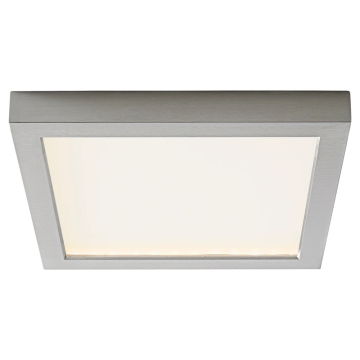 Oxygen Lighting Altair 9" LED Flush Mount - 3000K - 120V - Satin Nickel