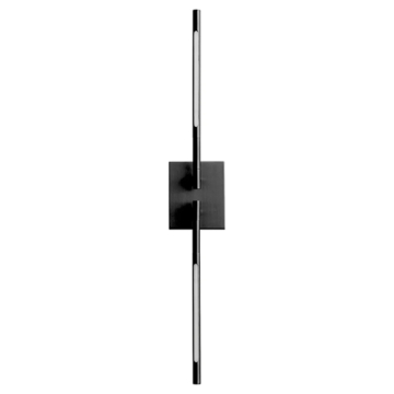 Oxygen Lighting Palillos 2-Light LED Wall Sconce - CCT Selectable - 120-277V - Black
