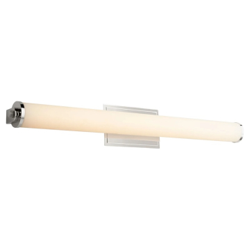 Oxygen Lighting Tempus 35" LED Vanity Light - 3000K - 120V - Polished Nickel