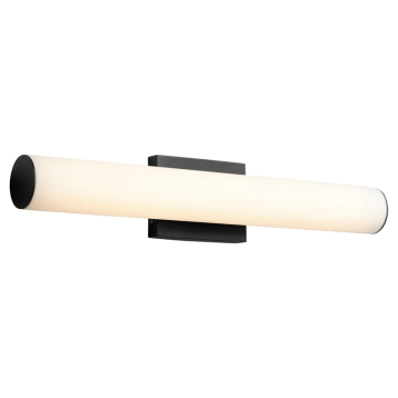 Oxygen Lighting Fugit 24" LED Vanity Light - 3000K - 120V - Black