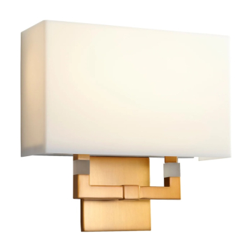 Oxygen Lighting Chameleon LED Wall Sconce - 3000K - 120-277V - Aged Brass