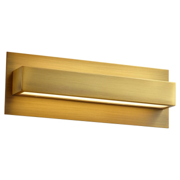 Oxygen Lighting Alcor LED Wall Sconce - 3000K - 120-277V - Aged Brass