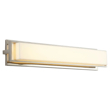 Oxygen Lighting Plato LED Vanity Light - 3000K - 120-277V - Polished Nickel
