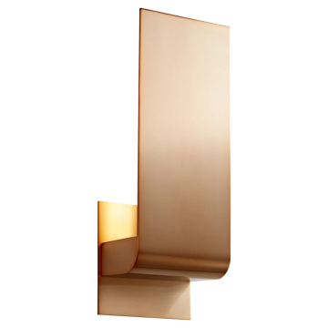 Oxygen Lighting Halo 14" LED Wall Sconce - 3000K - 120-277V - Satin Copper