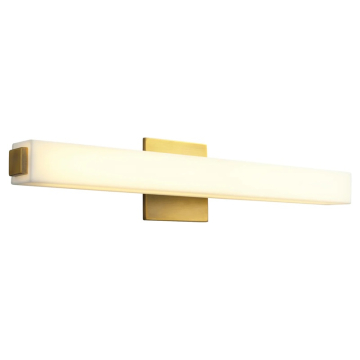 Oxygen Lighting Adelphi 24" LED Vanity Light - 3000K - 120-277V - Antique Brass