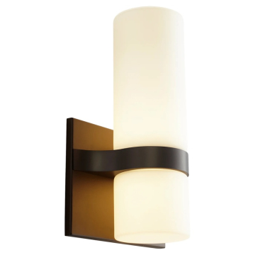 Oxygen Lighting Olio Large LED Wall Sconce - 3000K - 120-277V - Oiled Bronze