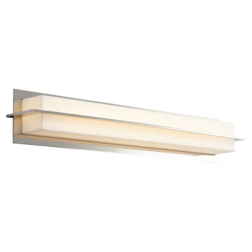 Oxygen Lighting Metrix LED Vanity Light - 3000K - 120-277V - Polished Nickel