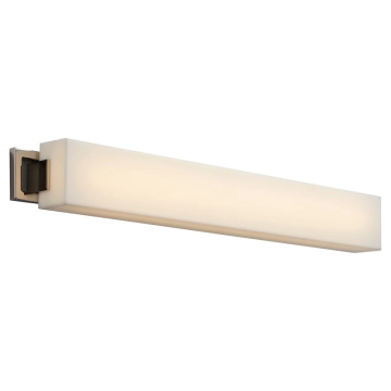 Oxygen Lighting Axel LED Vanity Light - 3000K - 120-277V - Polished Nickel