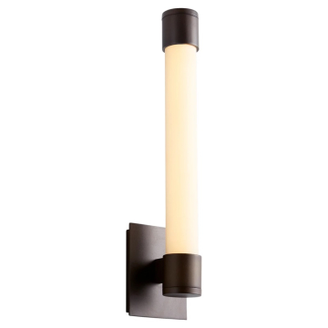 Oxygen Lighting Zenith II LED Wall Sconce - 3000K - 120-277V - Oiled Bronze