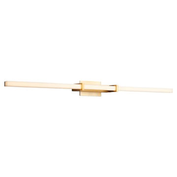 Oxygen Lighting Wand LED Vanity Light - 3000K - 120-277V - Aged Brass