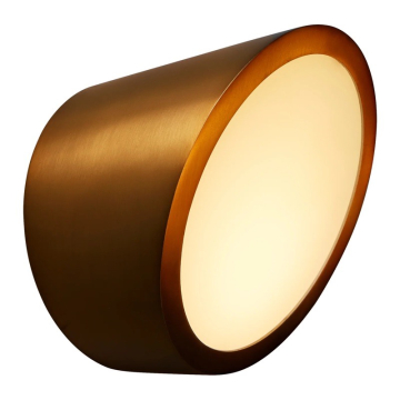 Oxygen Lighting Zeepers LED Wall Sconce - 3000K - 120-277V - Aged Brass