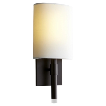 Oxygen Lighting Beacon LED Wall Sconce - 3000K - 120-277V - Old World / White Linen