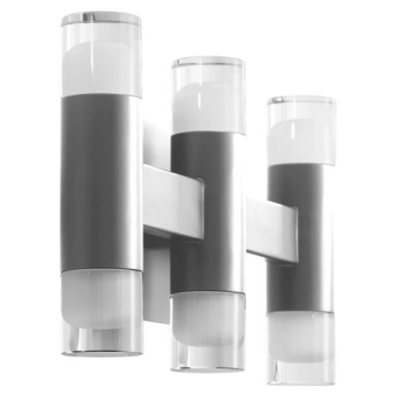 Oxygen Lighting Alarum LED Vanity Light - 3000K - 120V - Satin Nickel