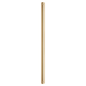 Oxygen Lighting 18" Fan Downrod - Aged Brass