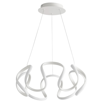 Oxygen Lighting Cirro 22" LED Pendant - 3000K - 120V - White