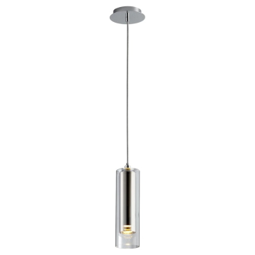 Oxygen Lighting Gratis LED Pendant - 3000K - 120-277V - Polished Chrome / Mirror Glass