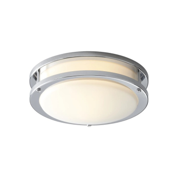 Oxygen Lighting Oracle 10" LED Ceiling Mount - 3000K - 120-277V - Polished Chrome