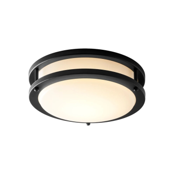 Oxygen Lighting Oracle 10" LED Ceiling Mount - 3000K - 120-277V - Black