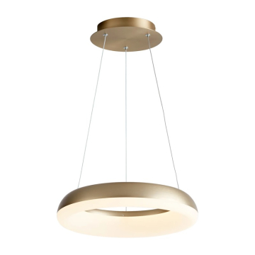 Oxygen Lighting Roswell 16" LED Pendant - 3000K - 120V - Aged Brass
