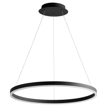 Oxygen Lighting Circulo 24" LED Pendant - 3000K - 120V - Black