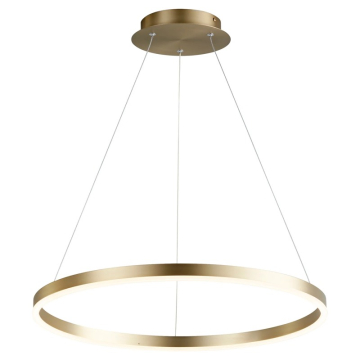 Oxygen Lighting Circulo 24" LED Pendant - 3000K - 120V - Aged Brass