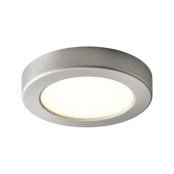 Oxygen Lighting Elite 5" LED Flush Mount - 3000K - 120V - Satin Nickel