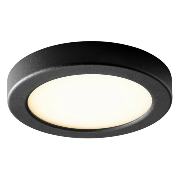 Oxygen Lighting Elite 7" LED Flush Mount - 3000K - 120V - Black