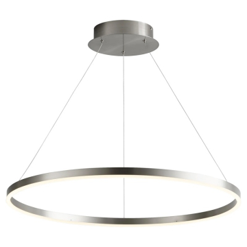 Oxygen Lighting Circulo 32" LED Pendant - 3000K - 120V - Satin Nickel