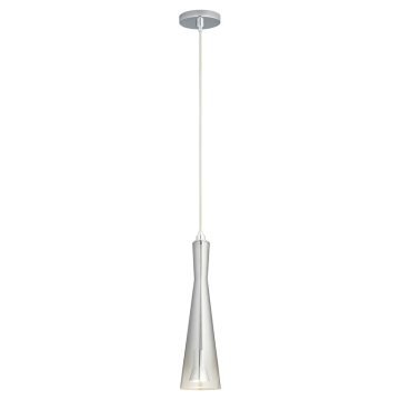 Oxygen Lighting Cornet LED Pendant - 3000K - 120-277V - Polished Chrome / Smoke Ombre