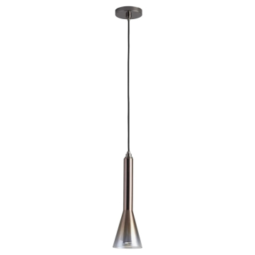 Oxygen Lighting Liberty LED Pendant - 3000K - 120-277V - Gunmetal / Coffee Ombre