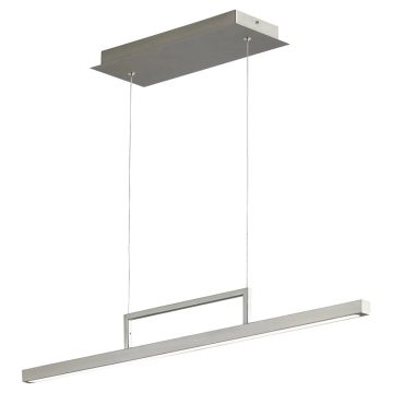 Oxygen Lighting Stylus 34" LED Linear Pendant - 3000K - 120V - Satin Nickel