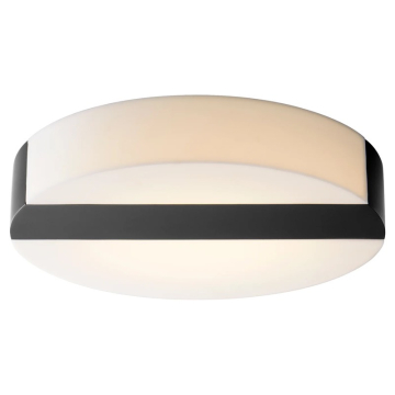 Oxygen Lighting Aurora LED Semi-Flush Mount - 3000K - 120-277V - Black
