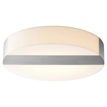 Oxygen Lighting Aurora LED Semi-Flush Mount - 3000K - 120-277V - Satin Nickel