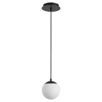 Oxygen Lighting Luna LED Pendant - 6" - 3000K - 120-277V - Black