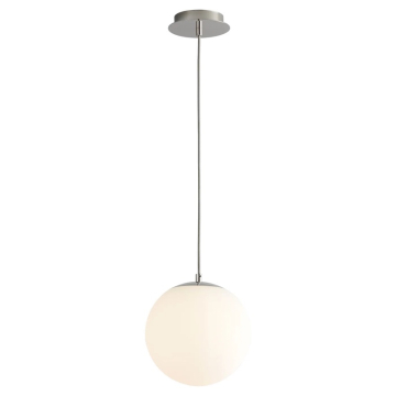 Oxygen Lighting Luna LED Pendant - 10" - 3000K - 120-277V - Polished Nickel
