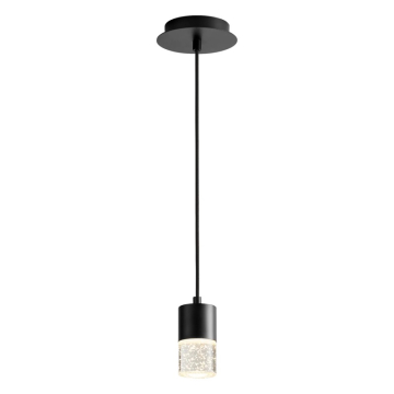 Oxygen Lighting Spirit 5" LED Pendant - 3000K - 120-277V - Black
