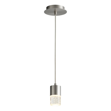 Oxygen Lighting Spirit 5" LED Pendant - 3000K - 120-277V - Satin Nickel