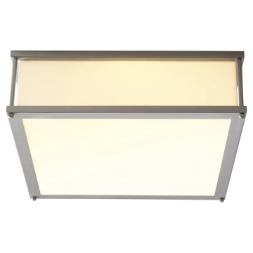 Oxygen Lighting Modulo LED Flush Mount - 3000K - 120-277V - Satin Nickel