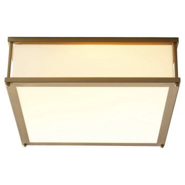 Oxygen Lighting Modulo LED Flush Mount - 3000K - 120-277V - Aged Brass