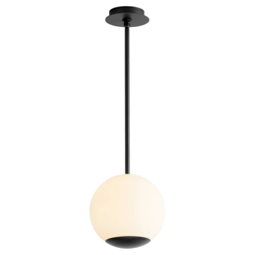 Oxygen Lighting Terra 10" LED Pendant - 3000K - 120V - Black